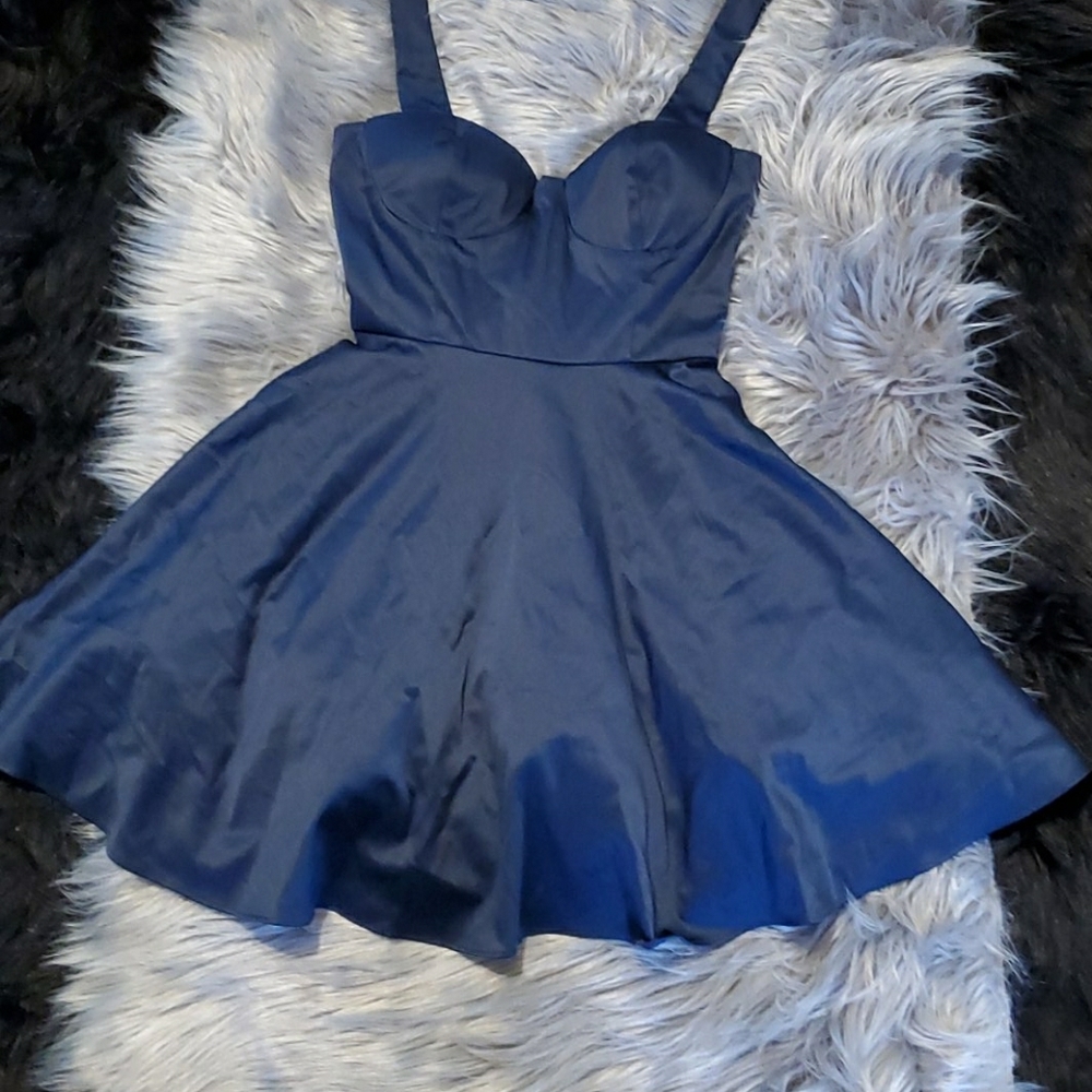 Blue cocktail dress👗